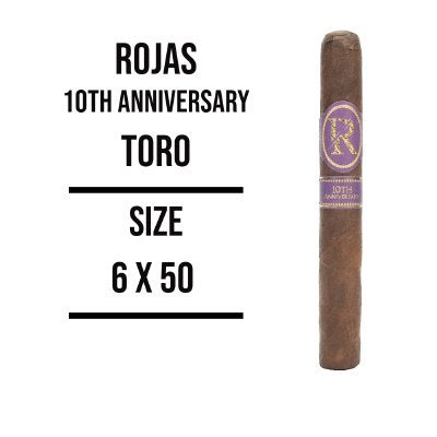 Rojas 10th Anniversary Cigar
